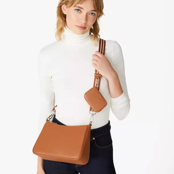 Kate Spade Rosie Shoulder Bag With Tech Attachment AirPod 
Warm Gingerbread 
NWT - Picture 6 of 16